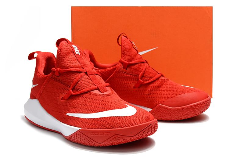 Nike Air Zoom Team II Red White Shoes - Click Image to Close